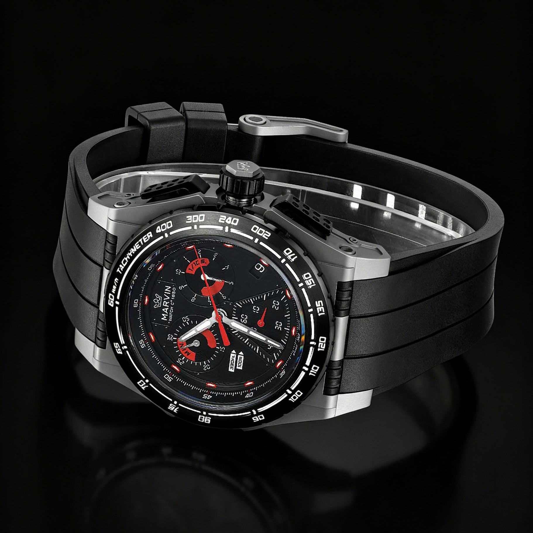 EVO Swiss Quartz Movement Racing Dashboard