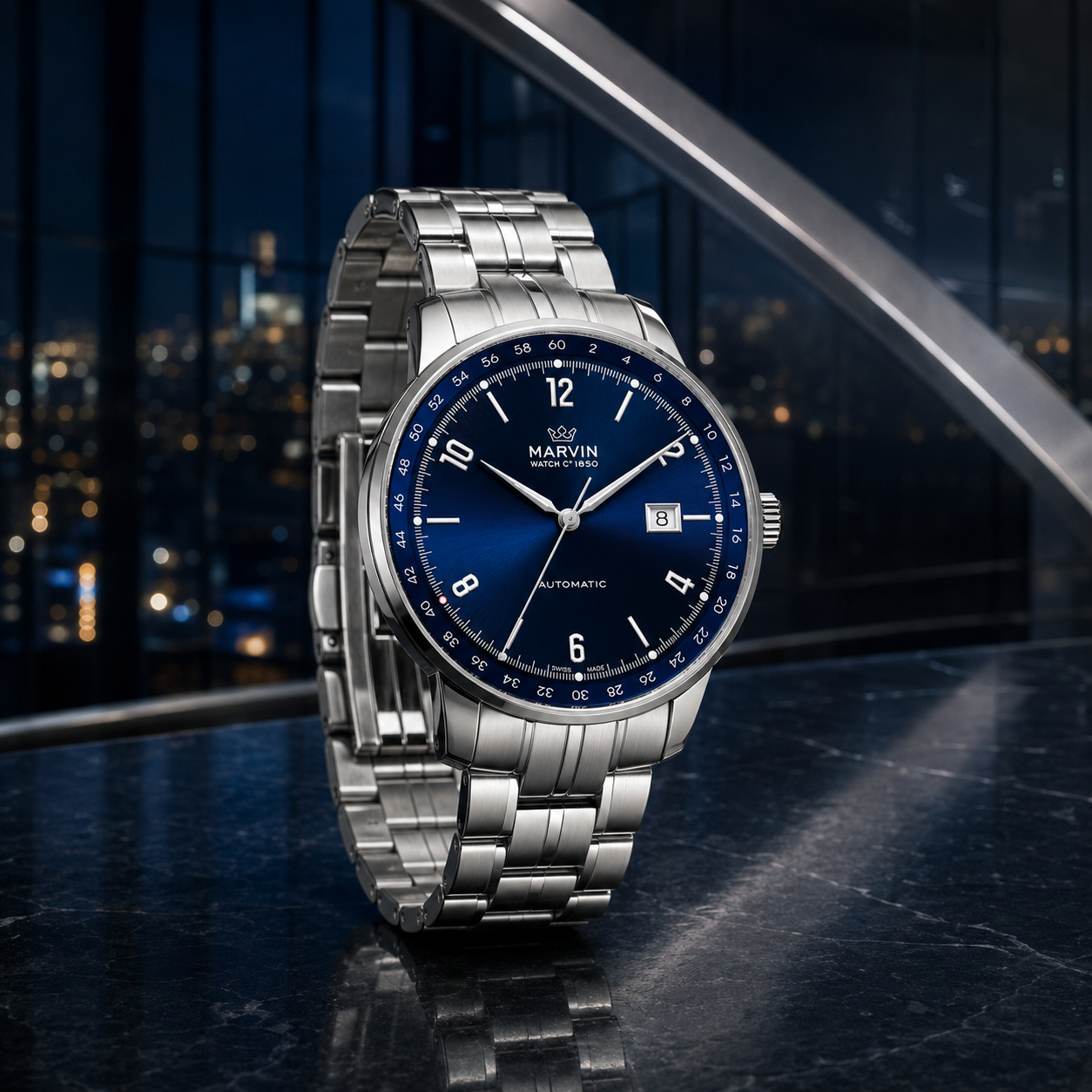 Origin Automatic Blue Dial