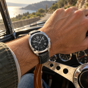 Marvin Malton Cushion Black Scale Automatic