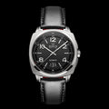 Malton Cushion Black Scale Automatic Watch