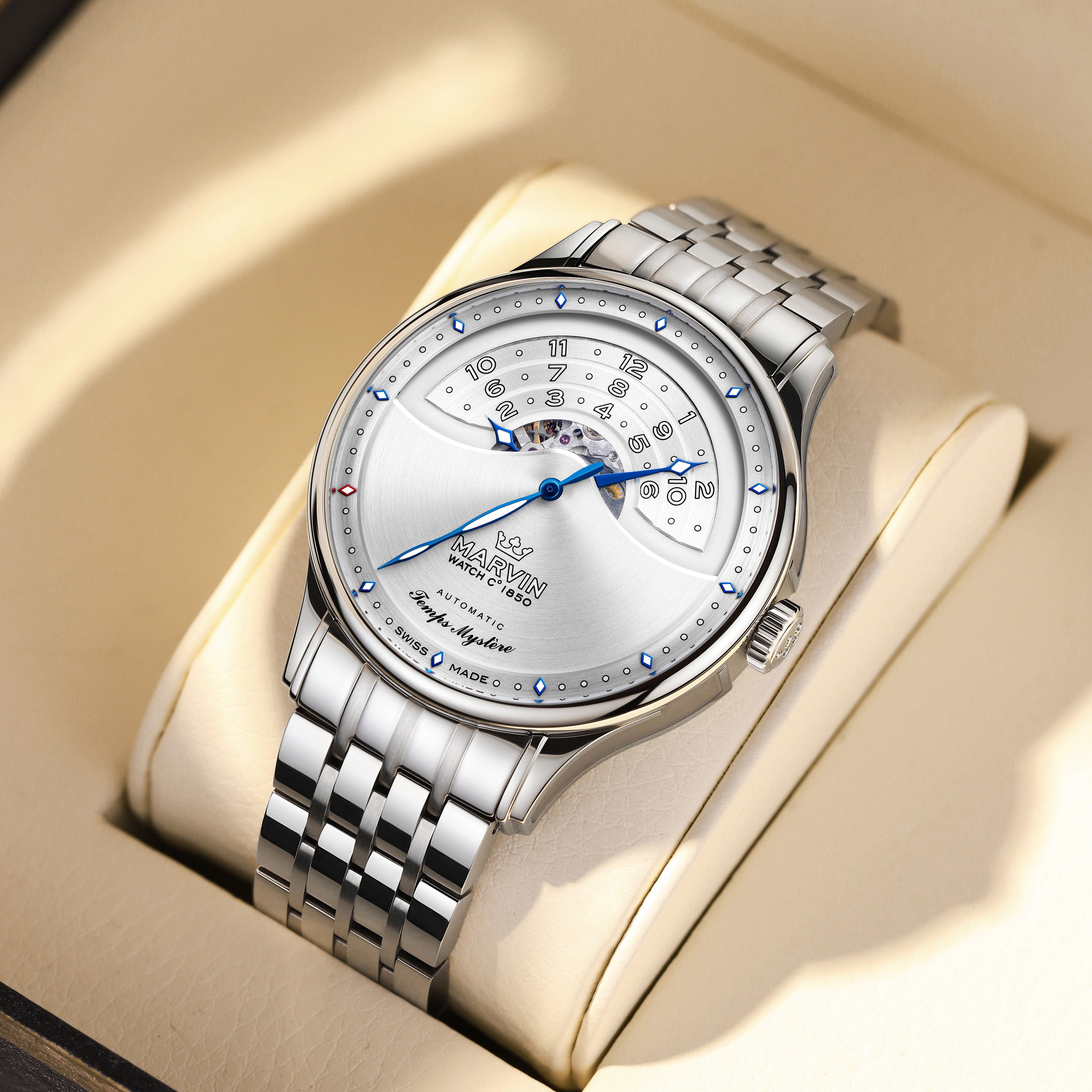 Malton 160 Round Creative Openwork Watch