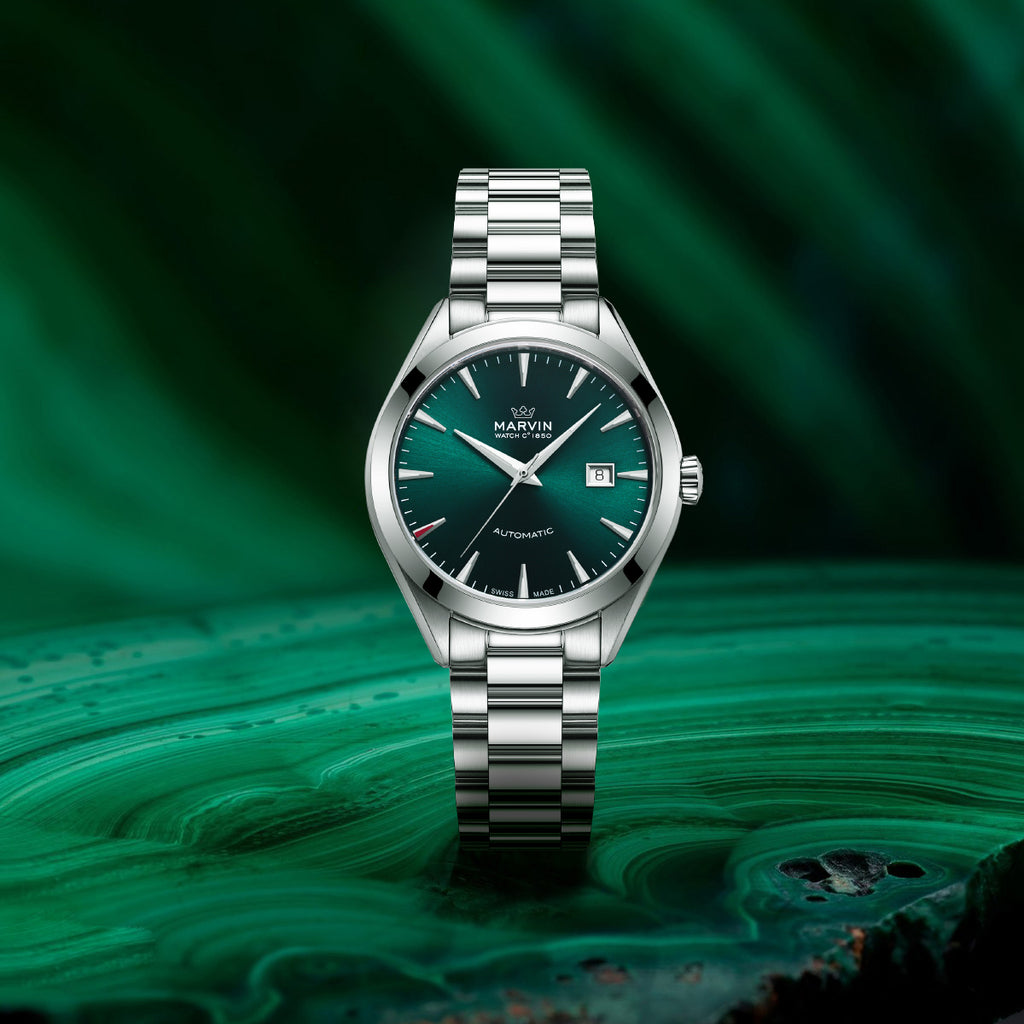 Marvin St. Patrick’s Peace Green Automatic Watch
