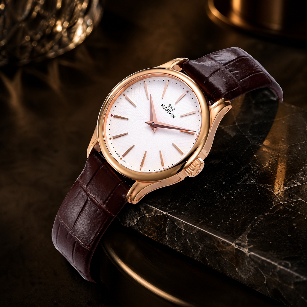 Malton Round with Clous de Paris Dial