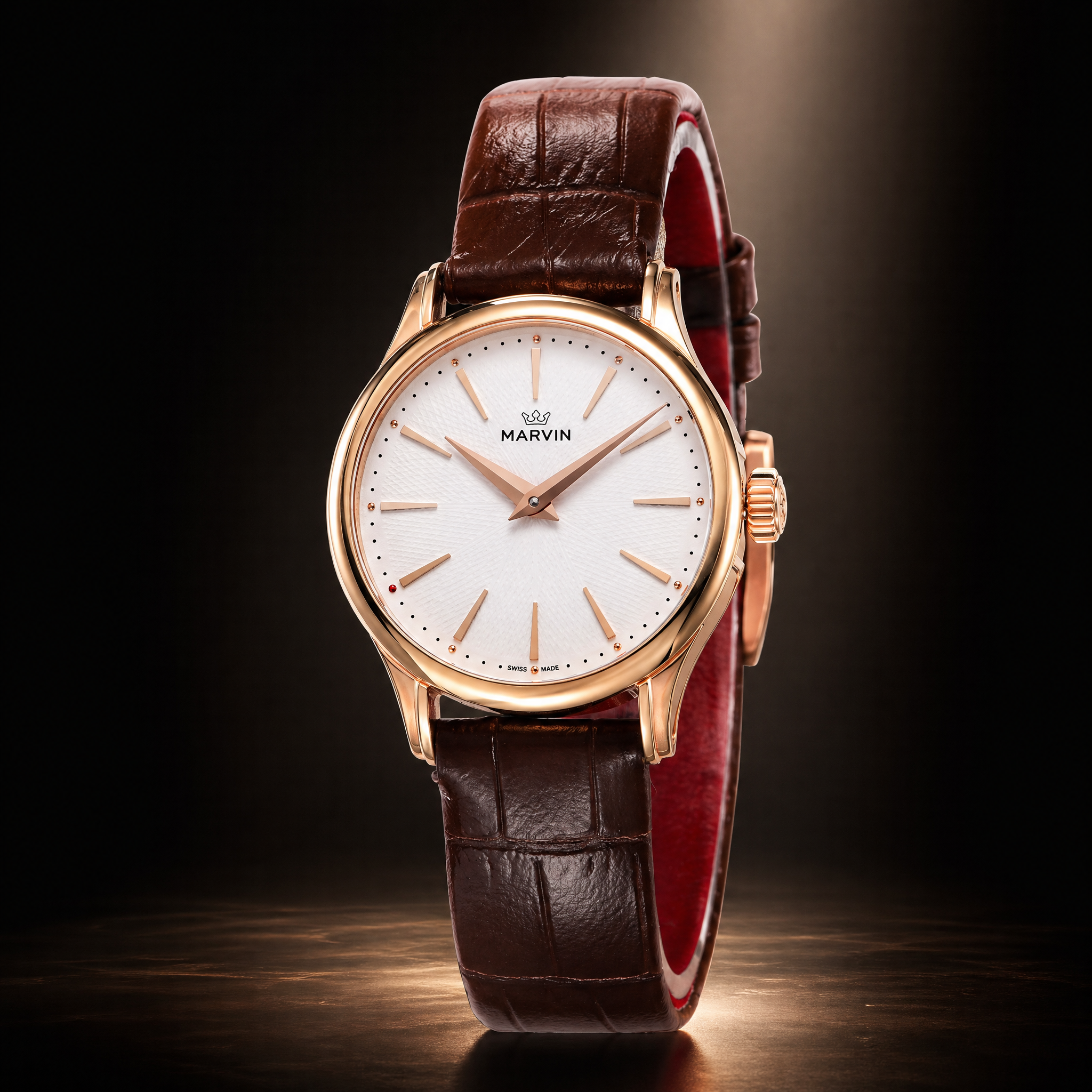 Malton Round with Clous de Paris Dial