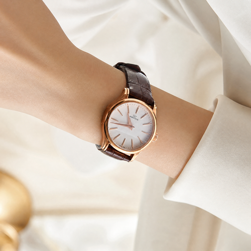 Malton Round with Clous de Paris Dial