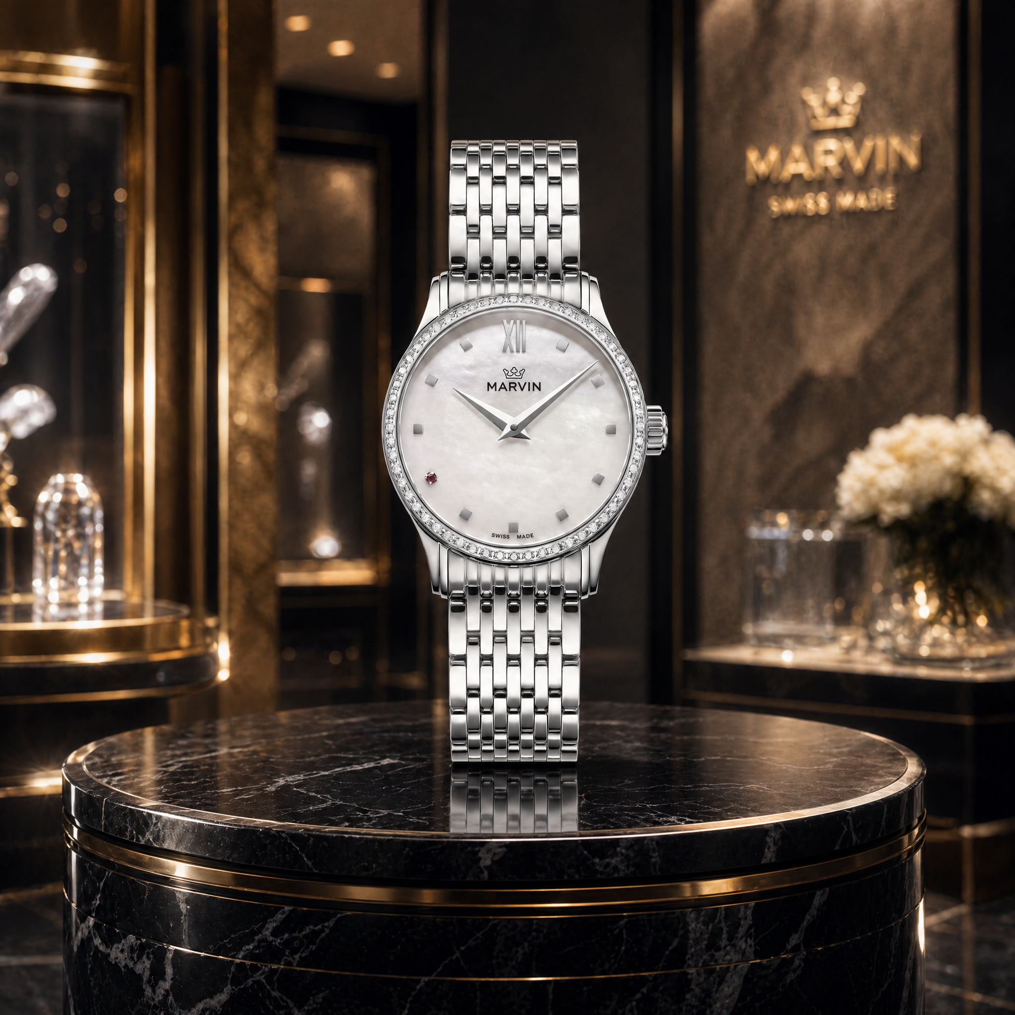 Malton Round Timeless Mother of Pearl