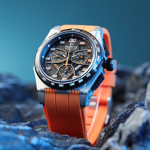 EVO Swiss Quartz Movement Racing Elements Yellow