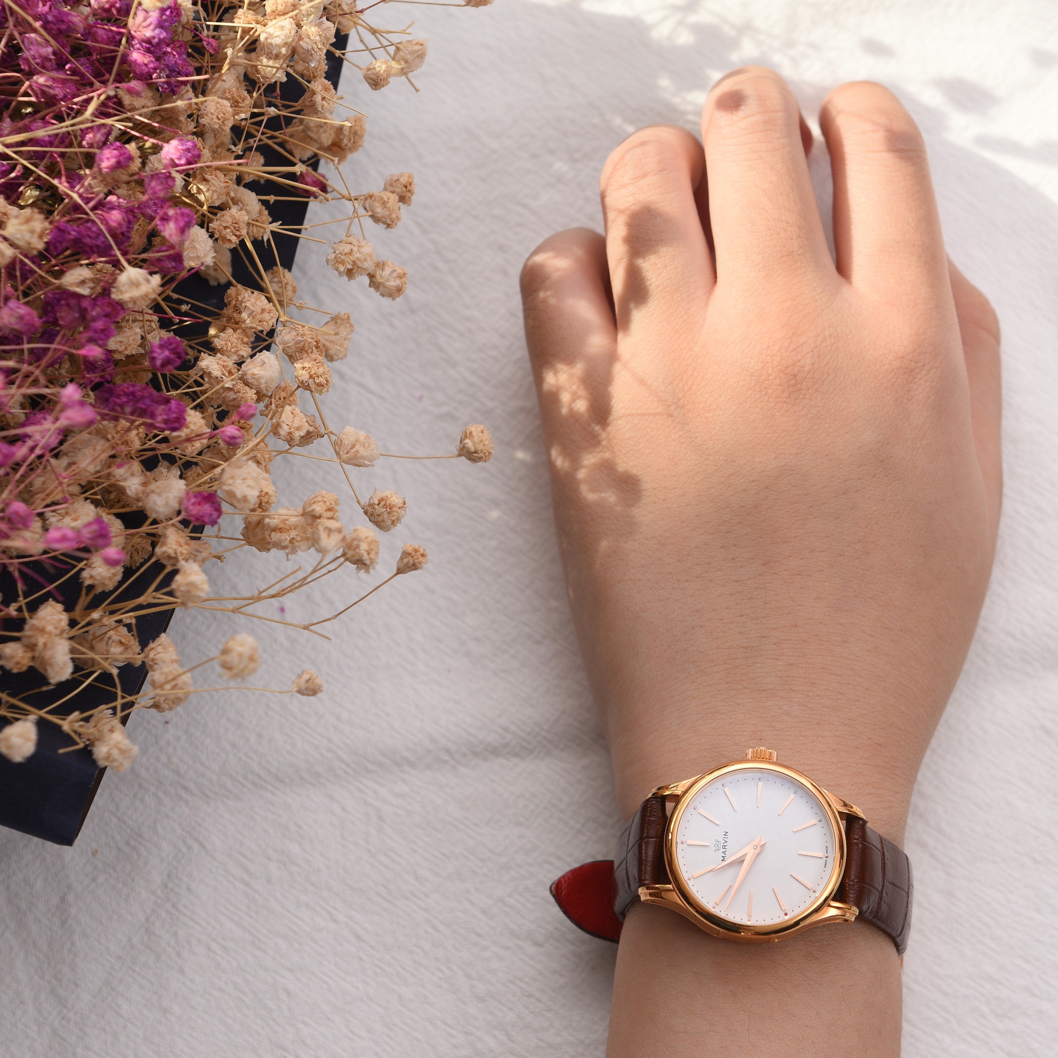 Malton Round with Clous de Paris Dial