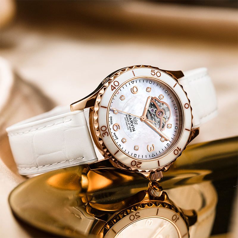 DN8 Rose Gold Mother-of-Pearl Automatic