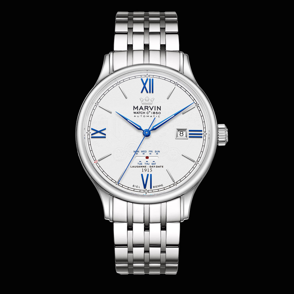 Malton 160 Round  1915 Heritage Day-Date Automatic