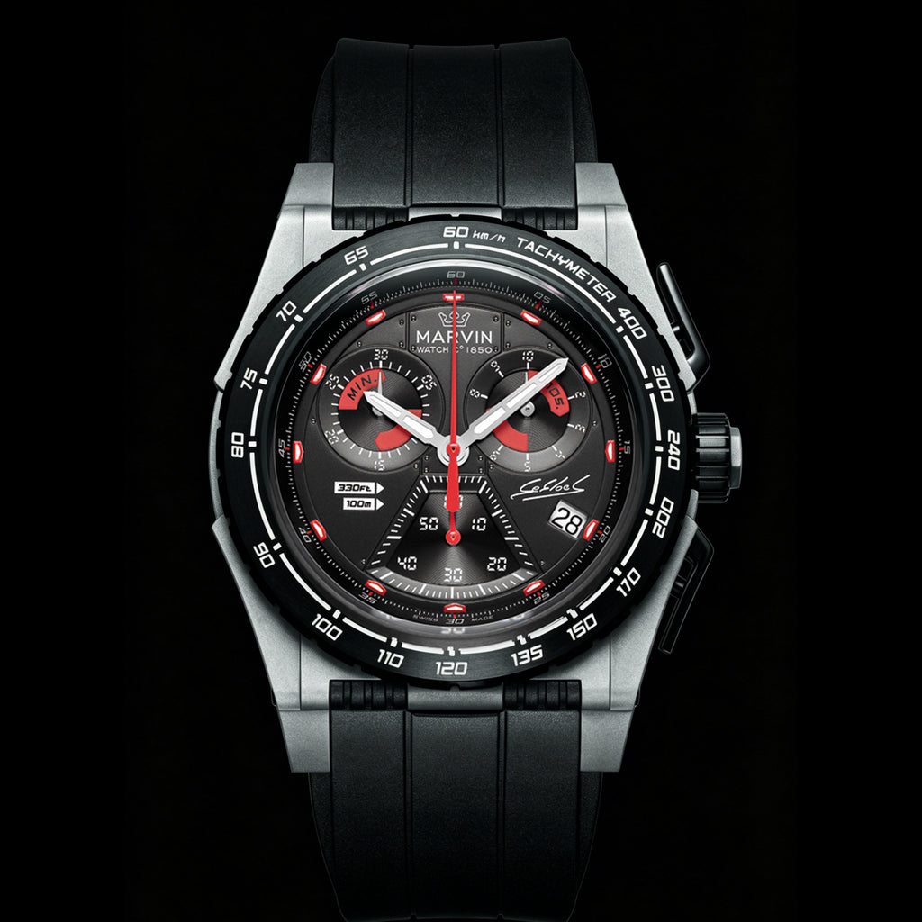 EVO Swiss Quartz Movement Racing Dashboard