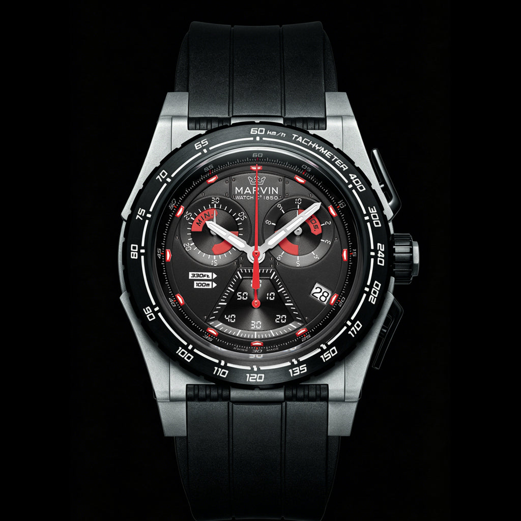 EVO Swiss Quartz Movement Racing Dashboard