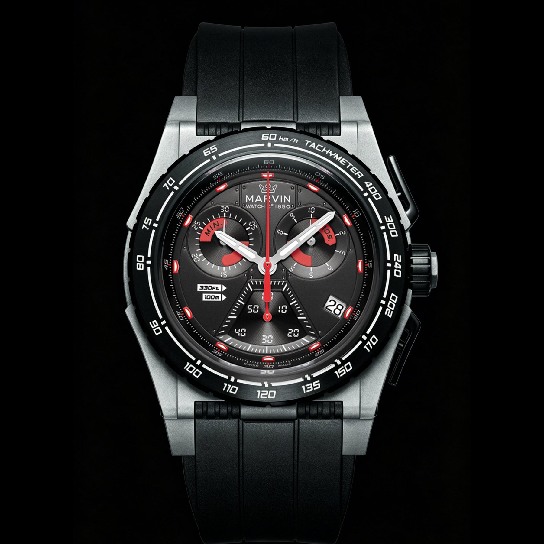 EVO Swiss Quartz Movement Racing Dashboard