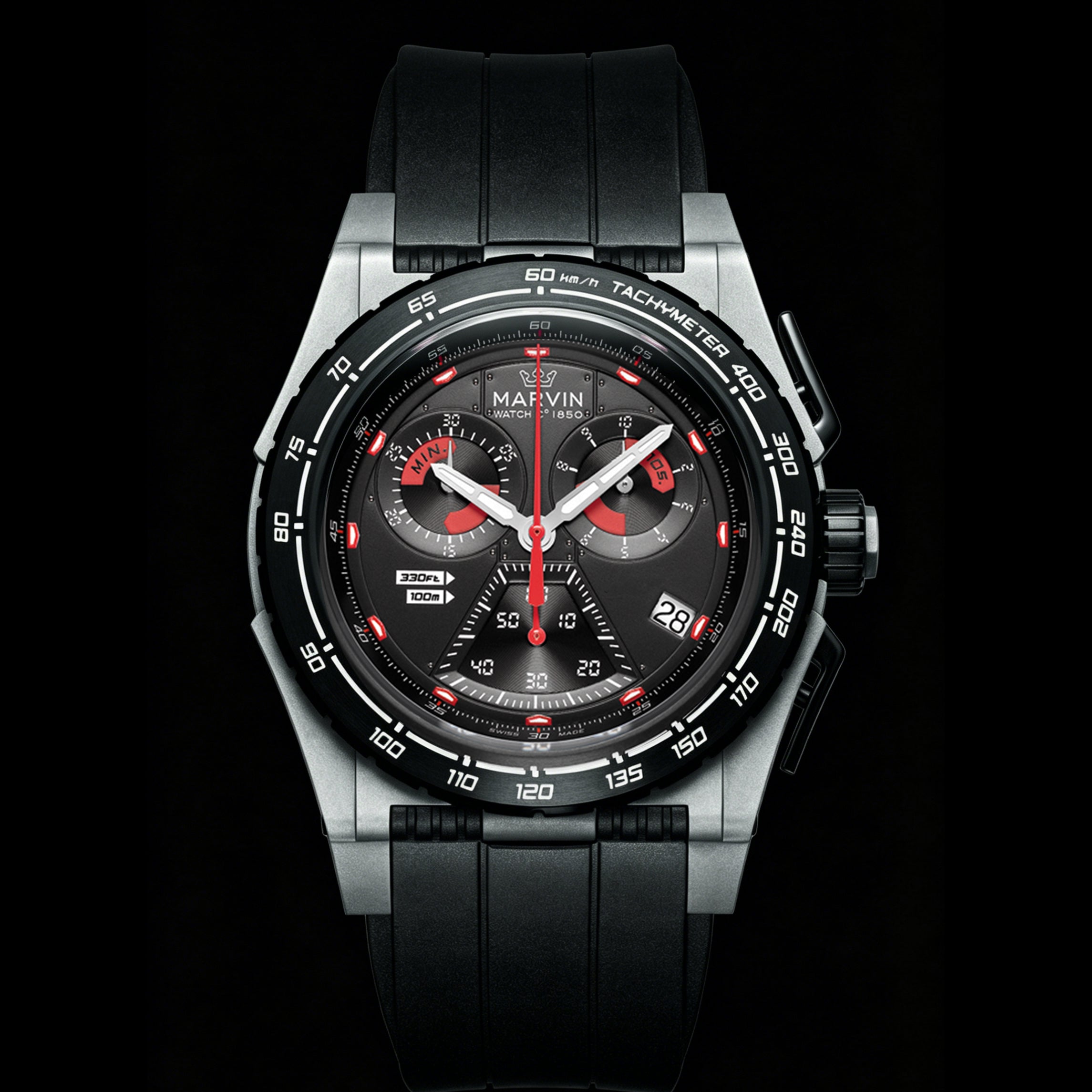 EVO Swiss Quartz Movement Racing Dashboard