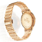 Malton Round Diamond-Set PVD Rose Gold