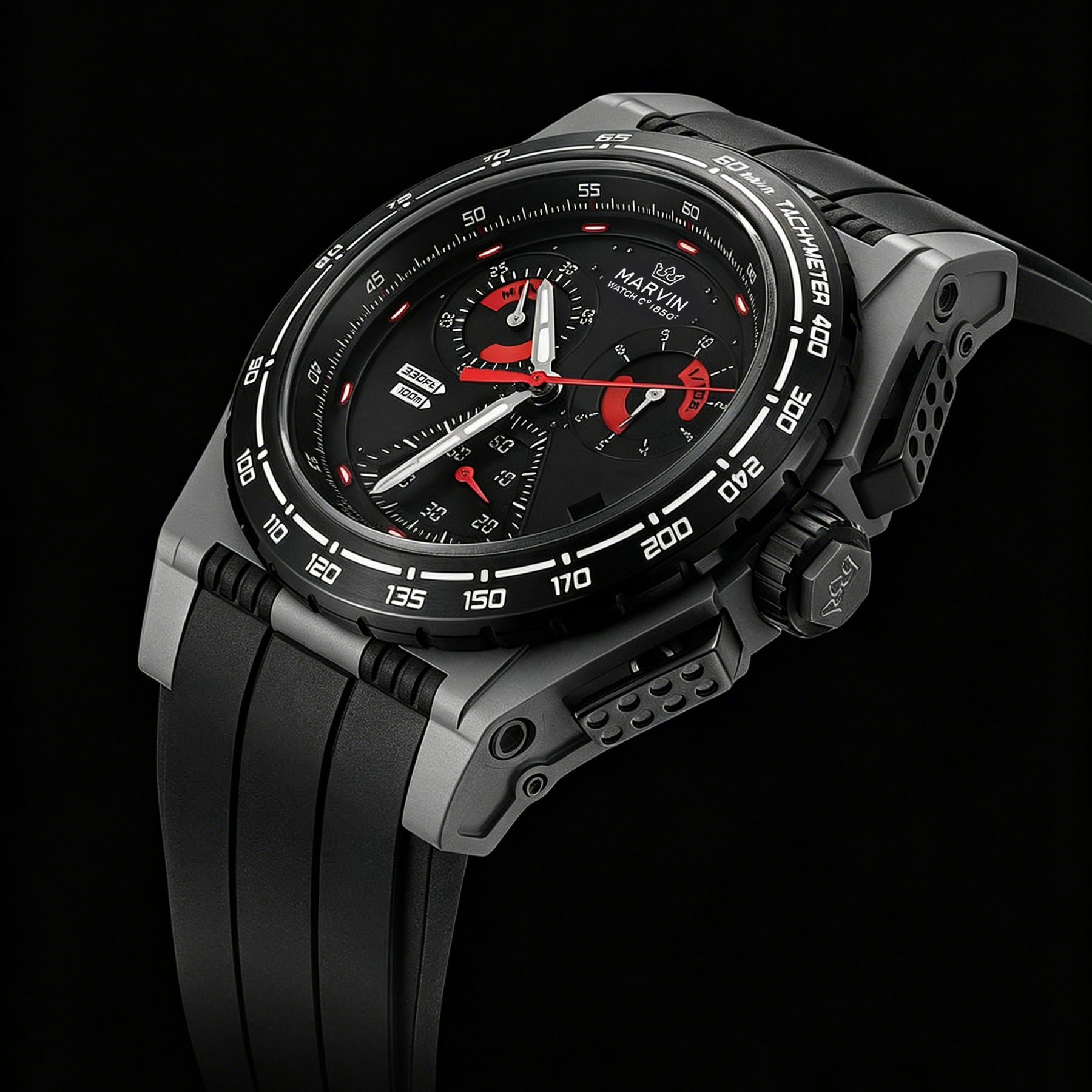 EVO Swiss Quartz Movement Racing Dashboard