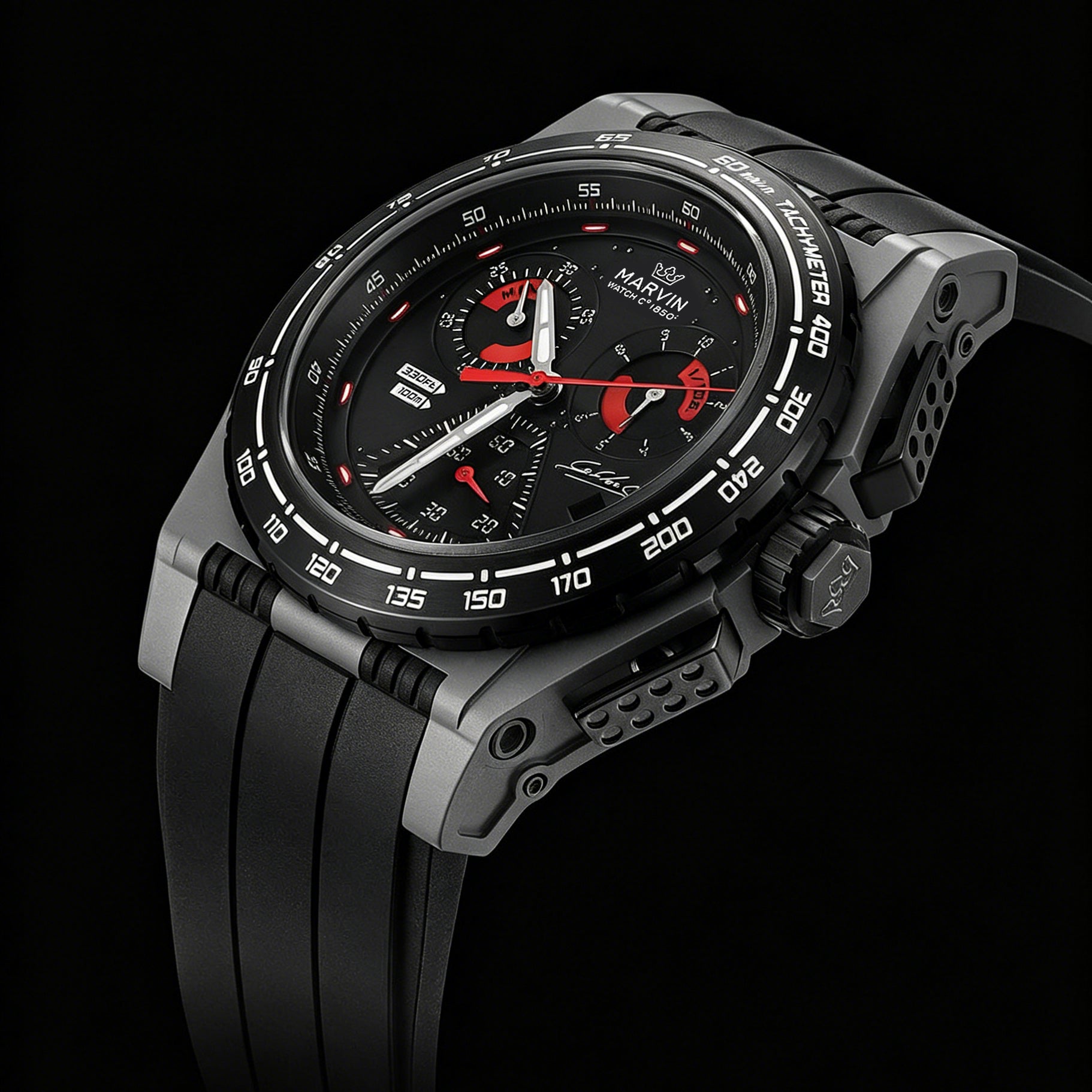 EVO Swiss Quartz Movement Racing Dashboard