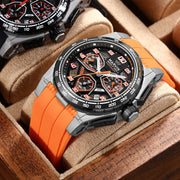EVO Swiss Quartz Movement Racing Elements Yellow