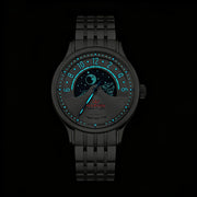 Malton Round "Mysterious Time" Automatic Moonphase