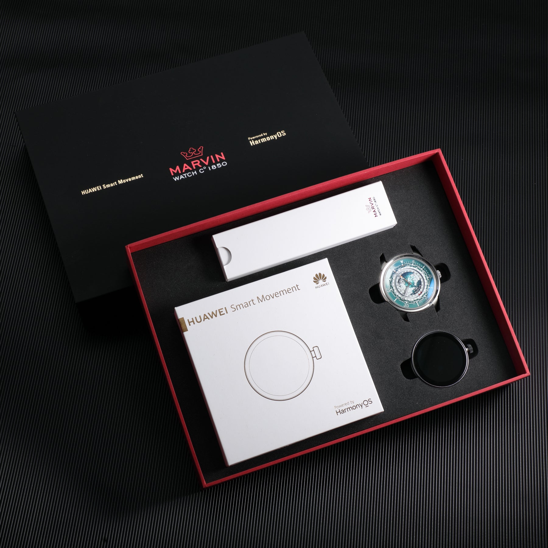 Origin World Map GMT Automatic x Huawei Smart Movement