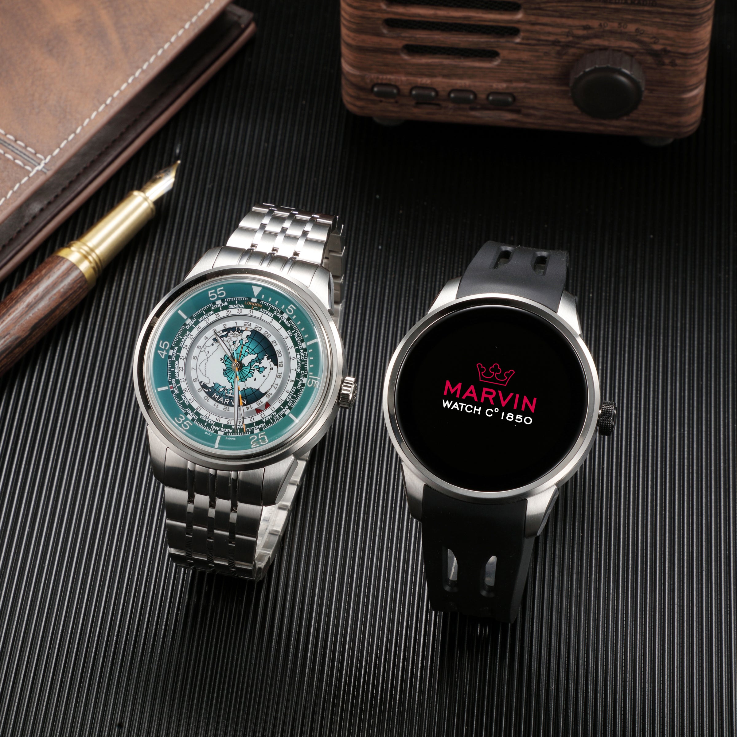 Saint Patrick Worldtimer Automatic x Huawei Smart Movement