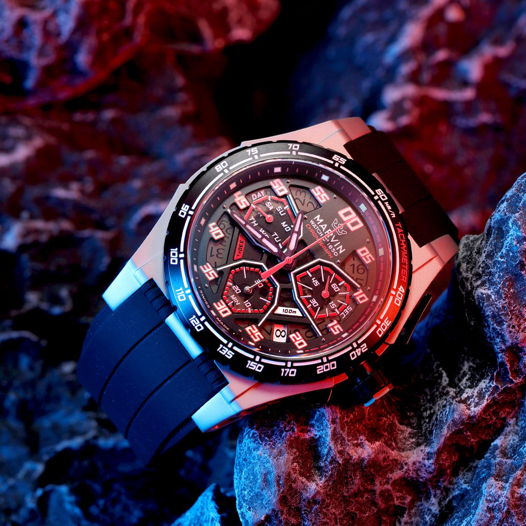 EVO Swiss Quartz Movement Racing Elements