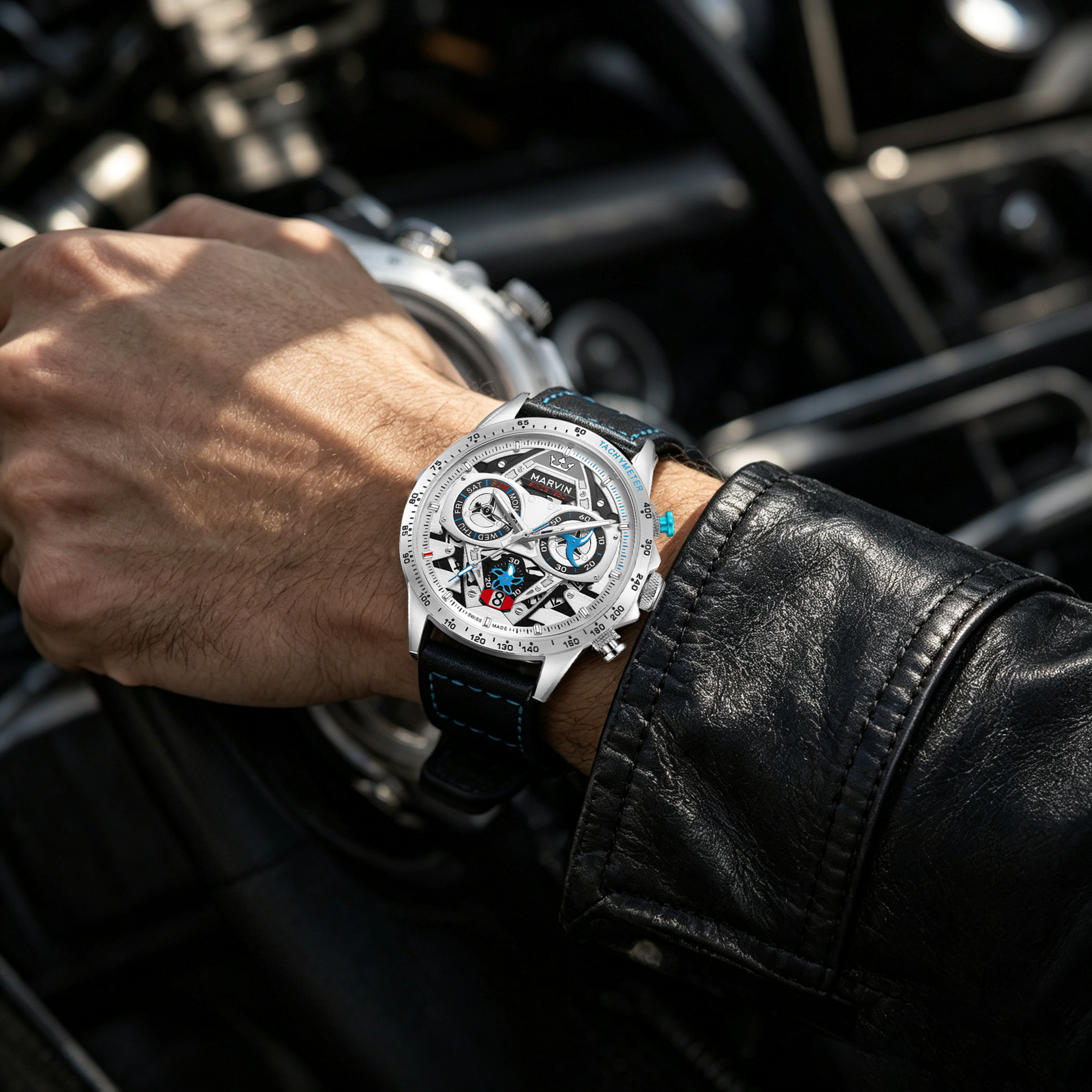 Sports-Style Quartz Watch