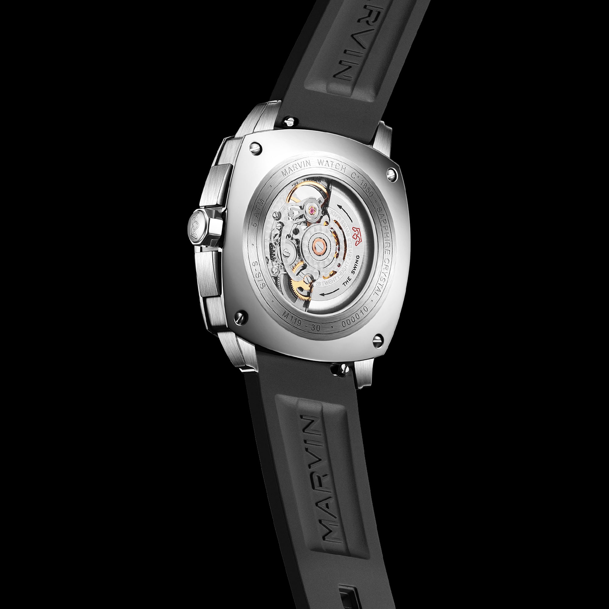 Cushion M119 Luxury Steel Chrono