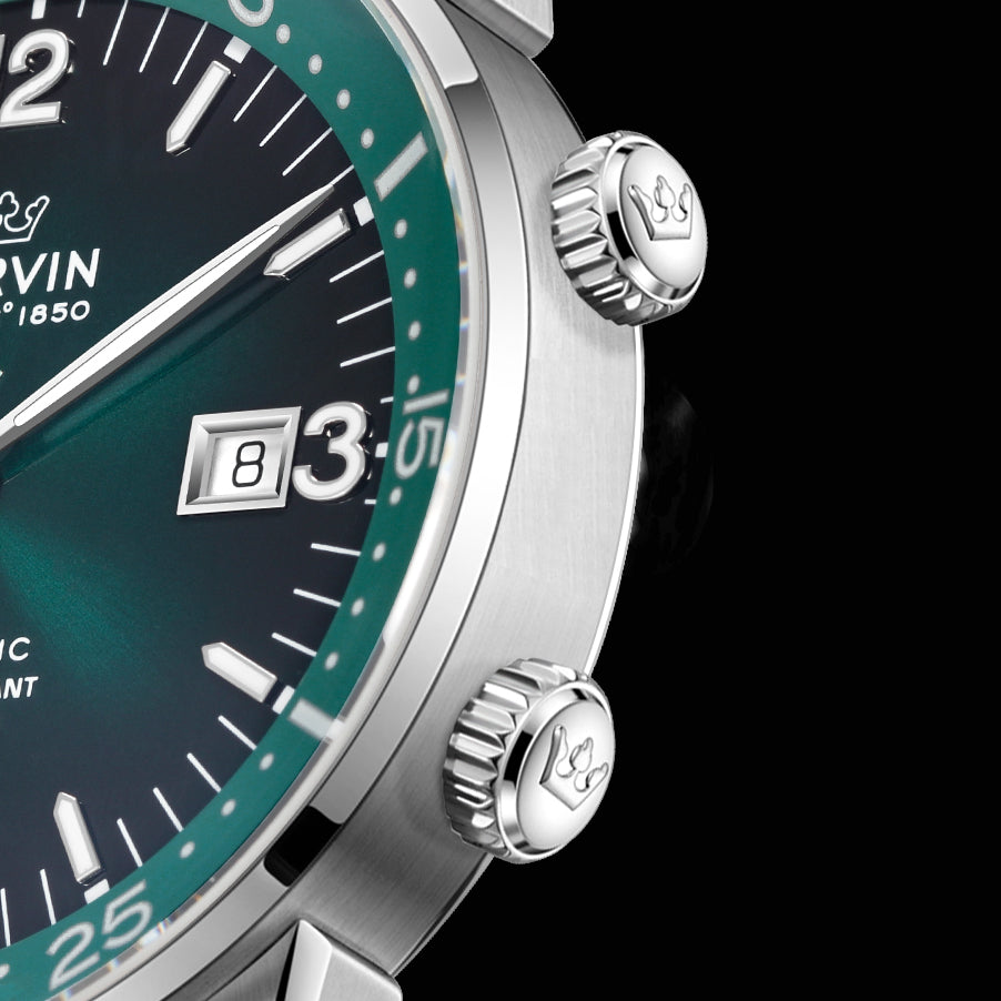 Origin Green Sunray Dial