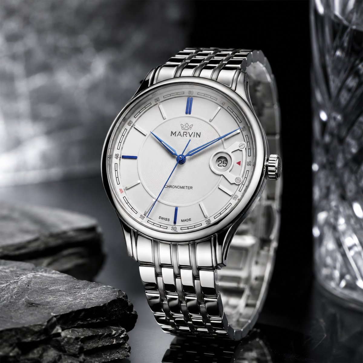 Round Official COSC Precision Watch