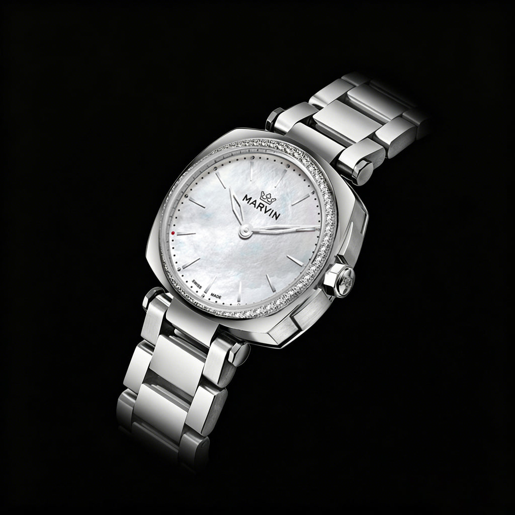 Malton 160 Cushion Mother-of-Pearl Quartz Watch