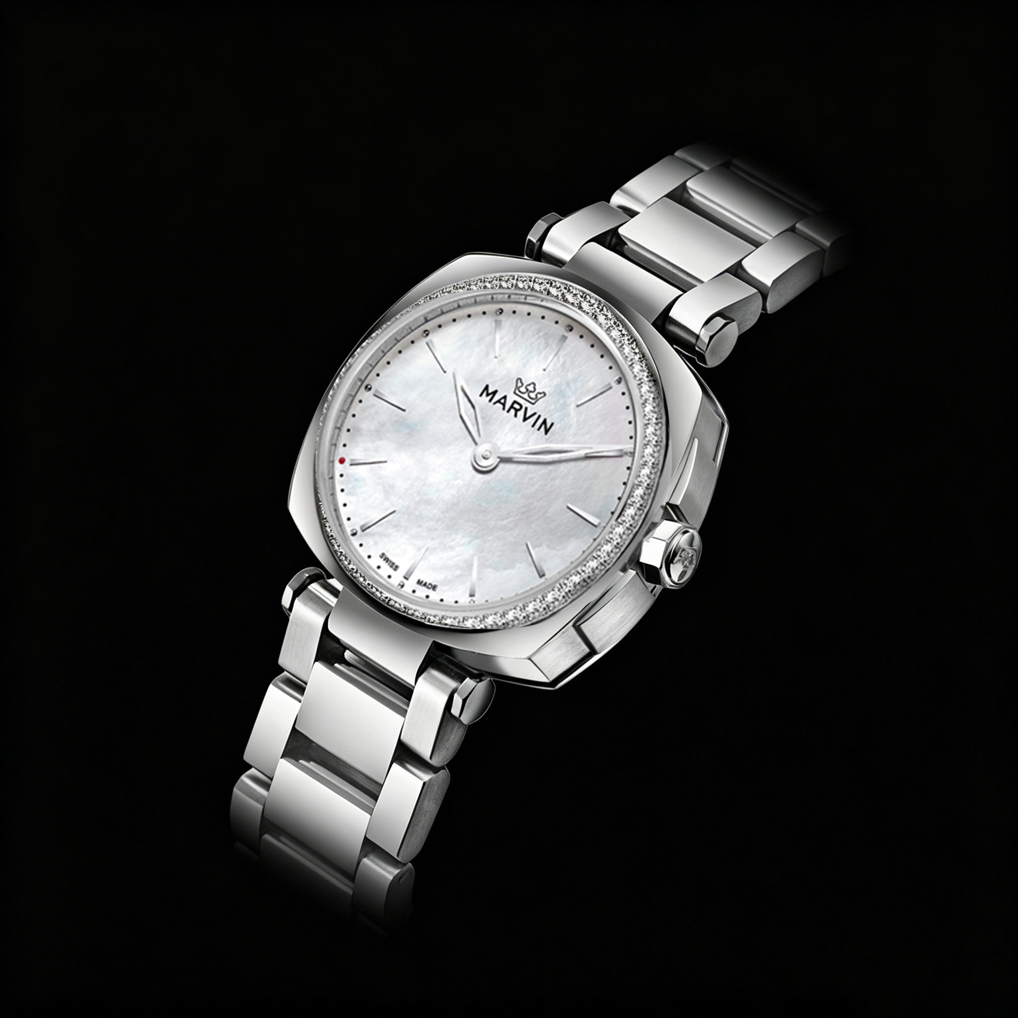 Malton 160 Cushion Mother-of-Pearl Quartz Watch