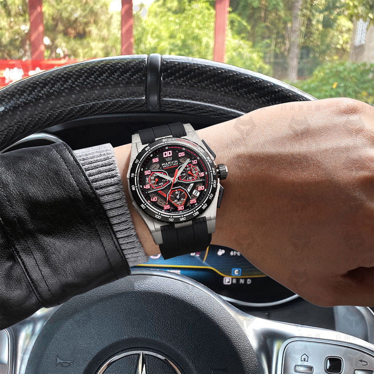 EVO Swiss Quartz Movement Racing Elements