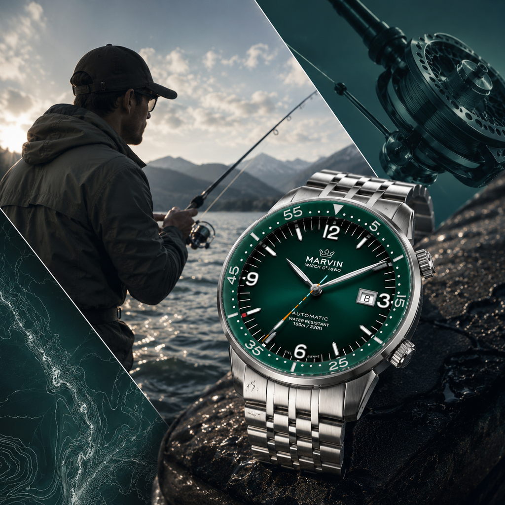 Origin Green Sunray Dial