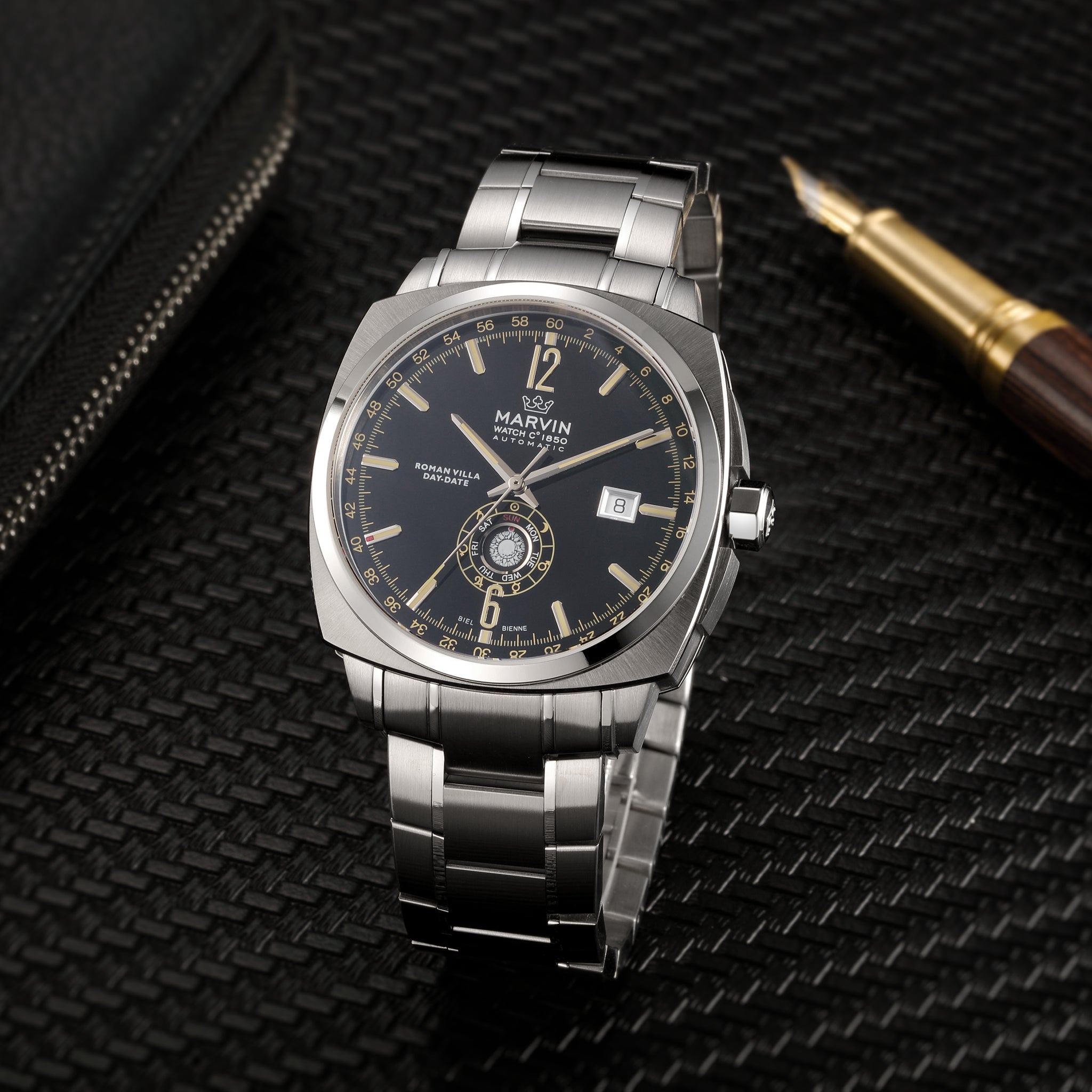 Malton Cushion Day-Date Automatic