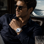Malton Round "Mysterious Time" Automatic Moonphase