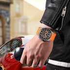 EVO Swiss Quartz Movement Racing Elements Yellow