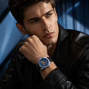 Malton Cushion Mechanical Armor Skeleton Watch