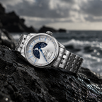 Malton Round "Mysterious Time" Automatic Moonphase