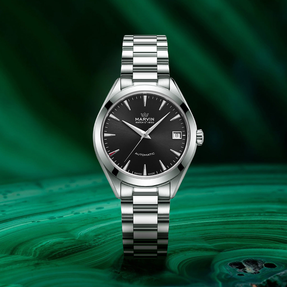 Marvin St. Patrick’s Peace Green Automatic Watch