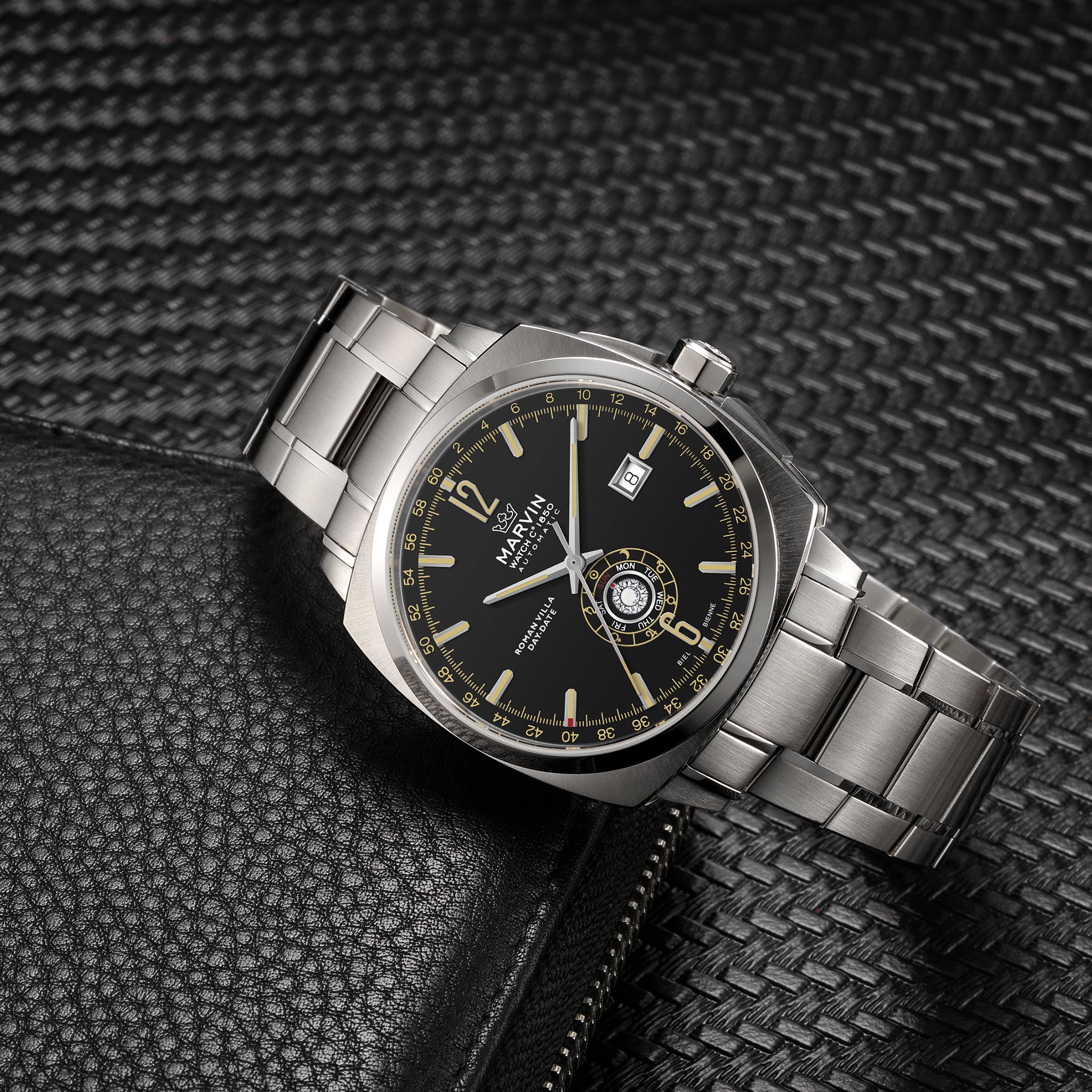Malton Cushion Day-Date Automatic
