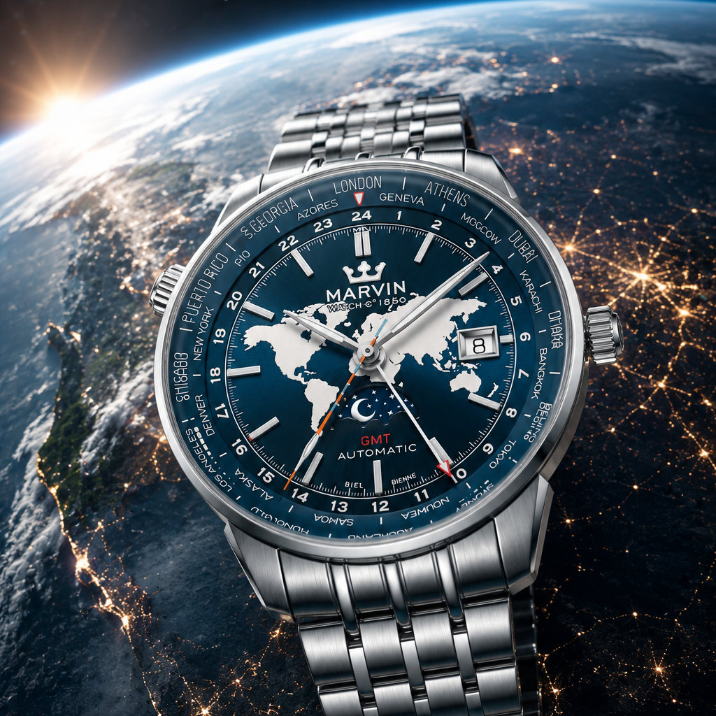 Origin World Map GMT Automatic