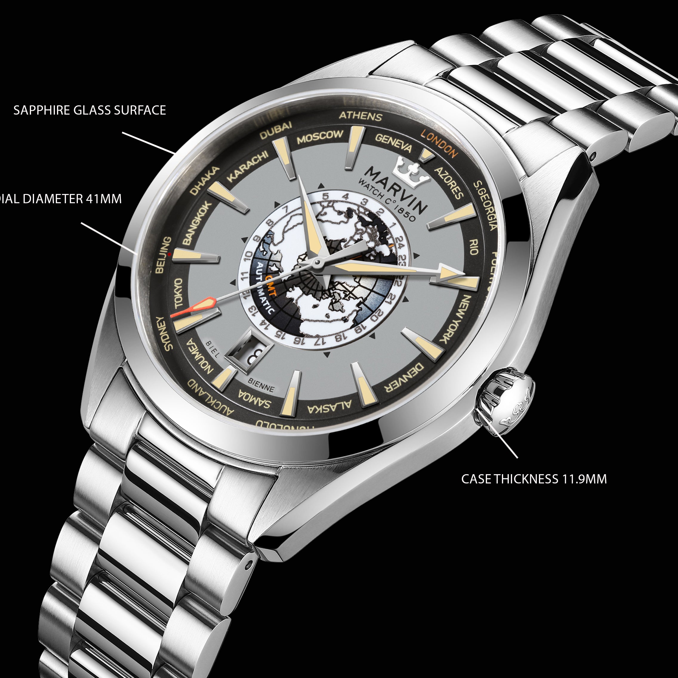 Saint Patrick Worldtimer Automatic