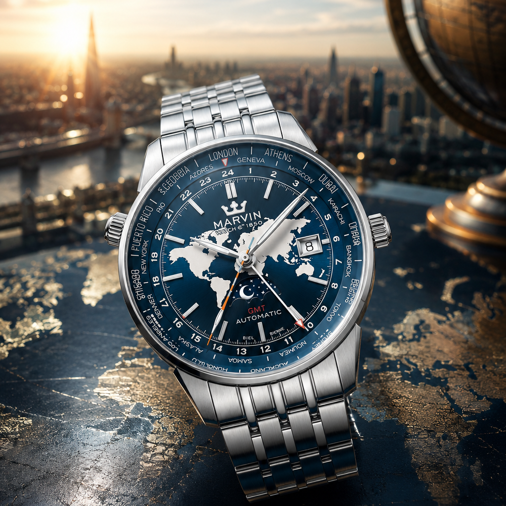 Origin World Map GMT Automatic