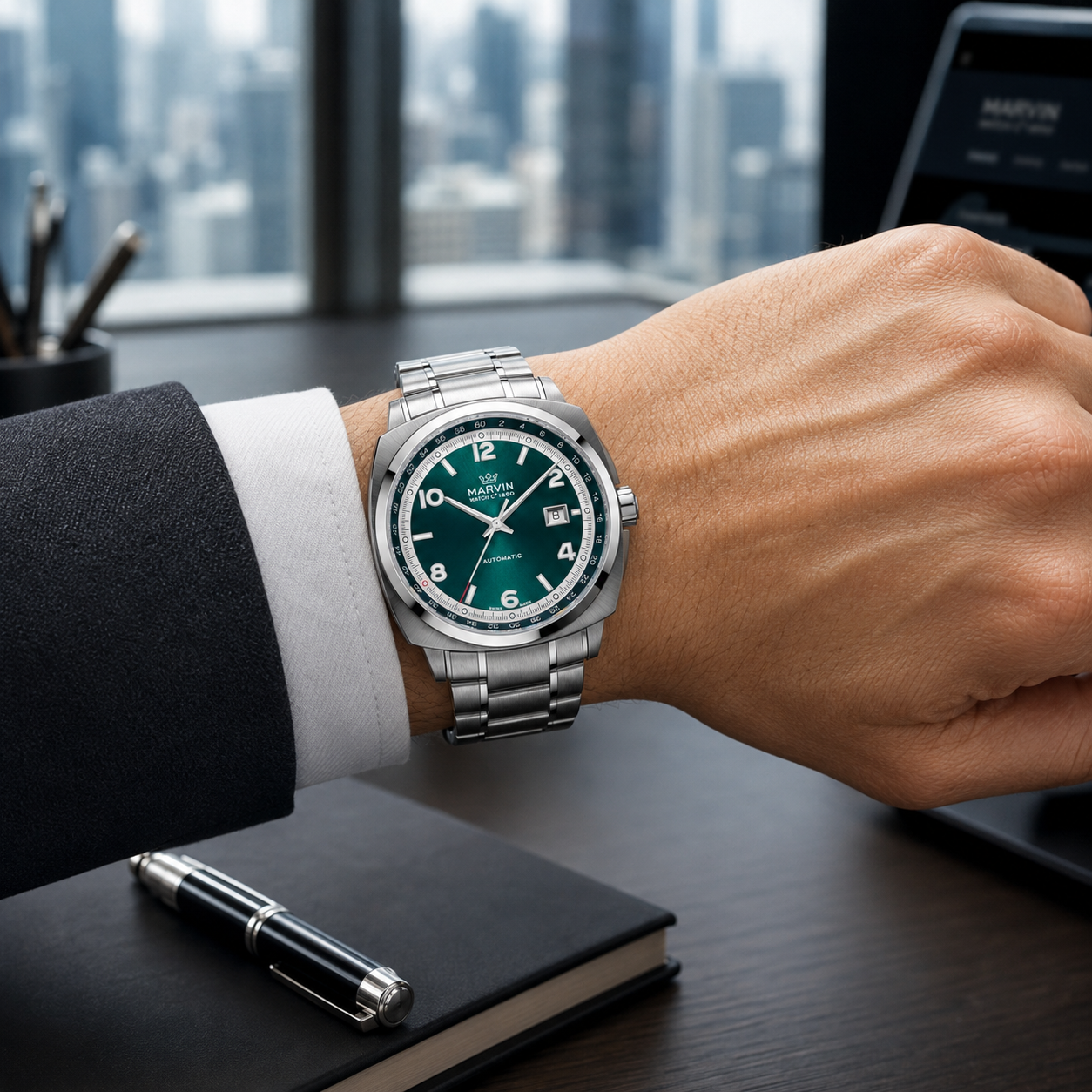Cushion M119 Urban Explorer Green Dial