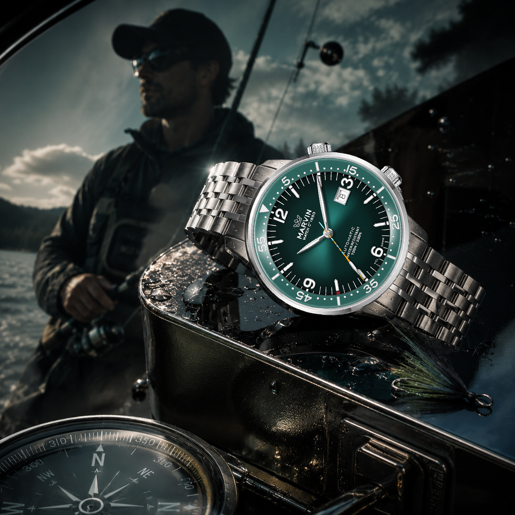 Origin Green Sunray Dial
