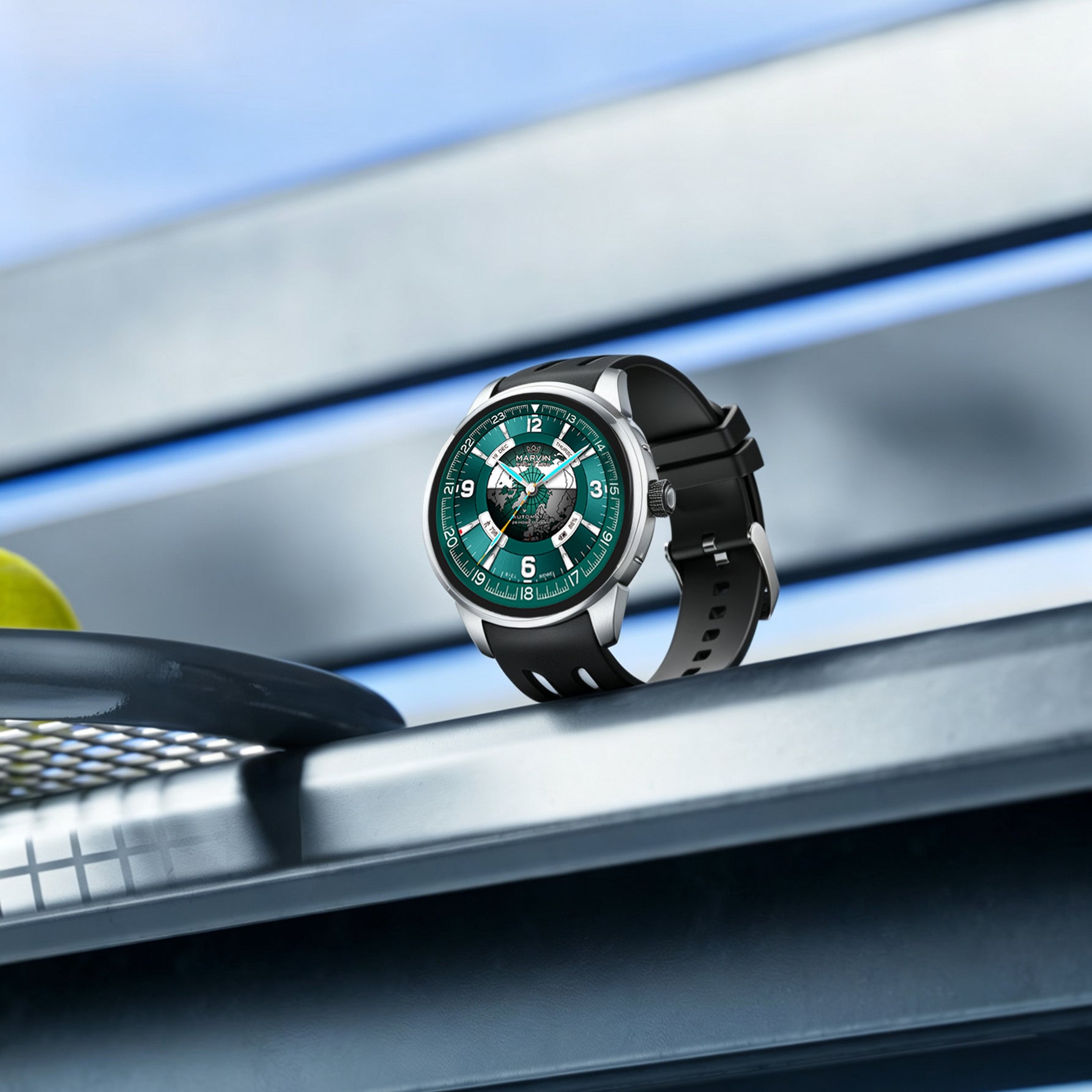Origin World Map GMT Automatic x Huawei Smart Movement