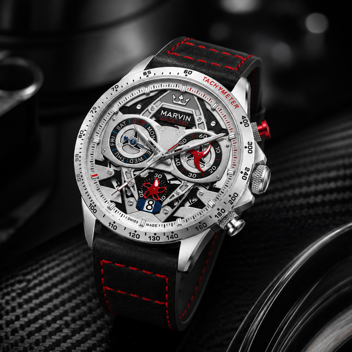 Sports-Style Quartz Watch