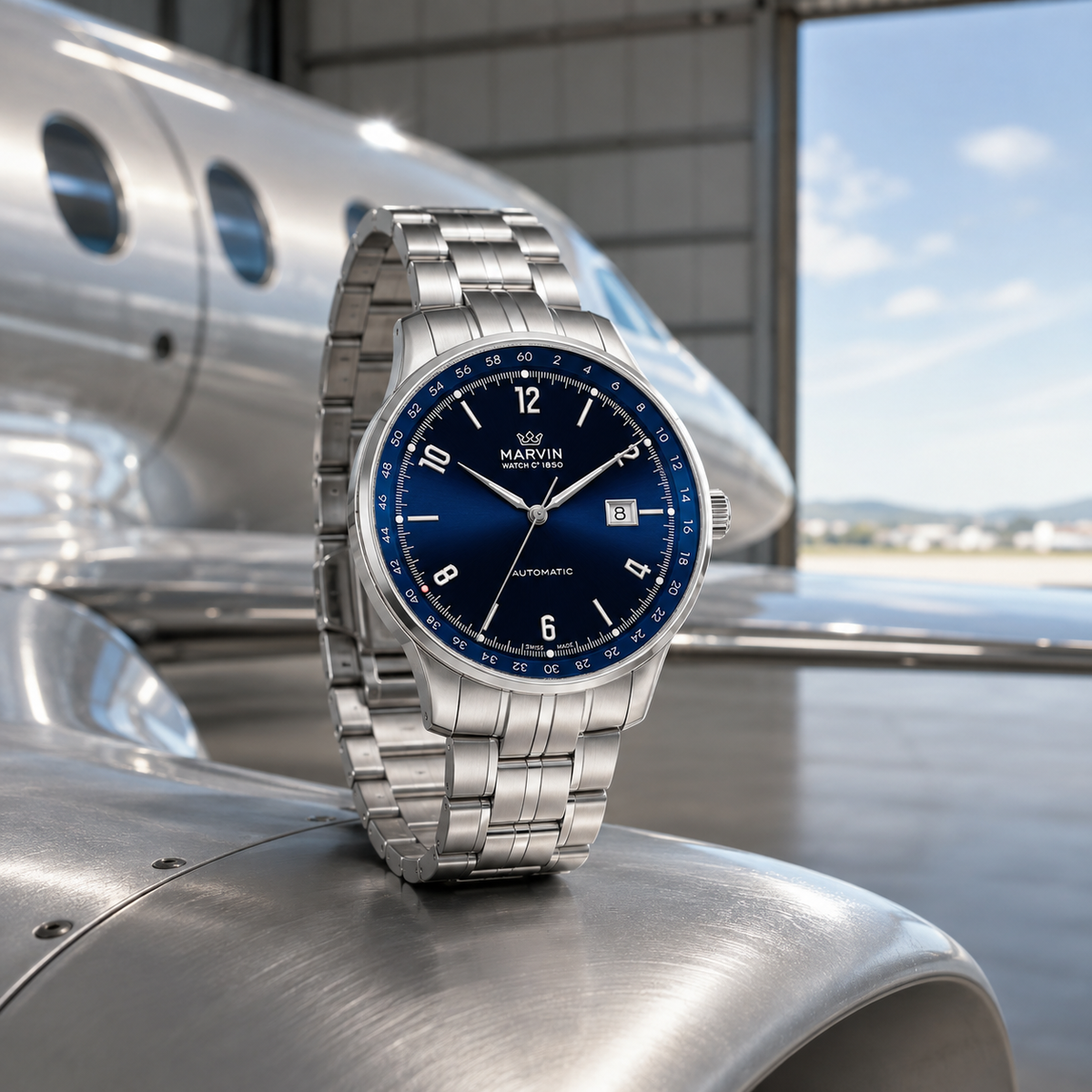 Origin Automatic Blue Dial