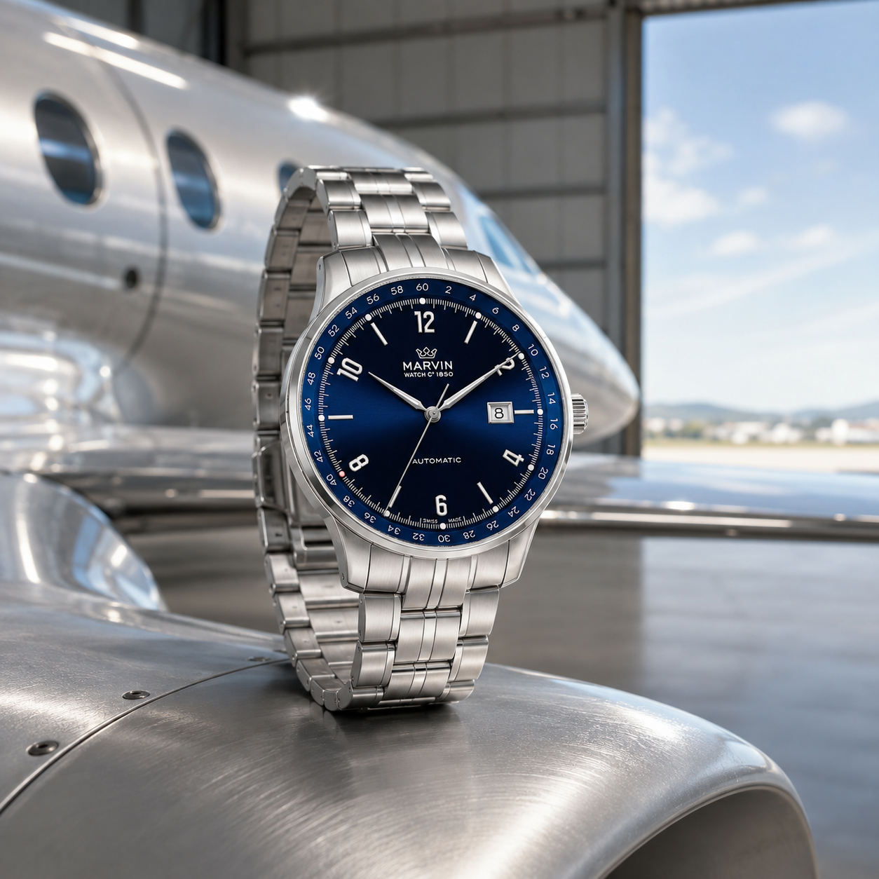 Origin Automatic Blue Dial
